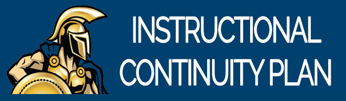 SPC Instructional (Academic) Continuity Plan for Faculty button
