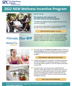 2022 Wellness Incentive Program Flyer Link